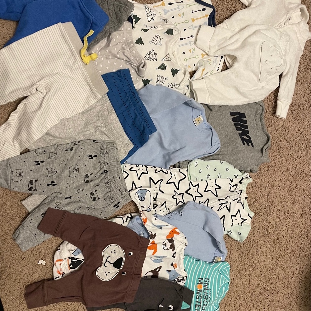 Bundle of baby boy 0-3 and 3 month